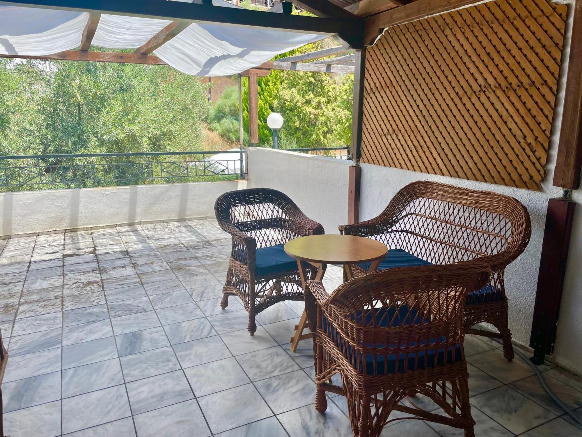 Three Sisters House Villa Mola Kalyva Ngoại thất bức ảnh